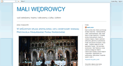 Desktop Screenshot of mali-wedrowcy.blogspot.com