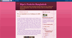 Desktop Screenshot of bipa-prokritobangladesh.blogspot.com