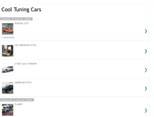 Tablet Screenshot of cooltuningcars.blogspot.com