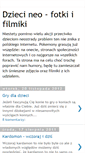 Mobile Screenshot of dzieci-neo.blogspot.com