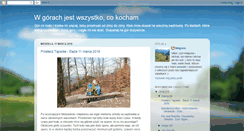 Desktop Screenshot of gorskimszlakiem.blogspot.com