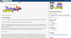 Desktop Screenshot of battylibrarian.blogspot.com
