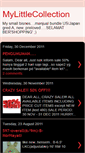 Mobile Screenshot of mylittlecollection-mykidswear.blogspot.com