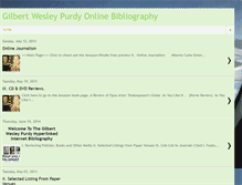 Tablet Screenshot of gwponlinebibliography.blogspot.com