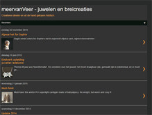 Tablet Screenshot of meervanveer.blogspot.com