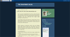Desktop Screenshot of dhafinski.blogspot.com