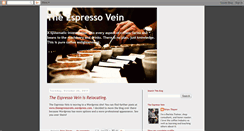 Desktop Screenshot of espressovein.blogspot.com