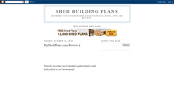 Desktop Screenshot of outdoorshed.blogspot.com