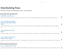 Tablet Screenshot of outdoorshed.blogspot.com