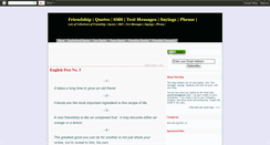 Desktop Screenshot of friendship-quotentext.blogspot.com