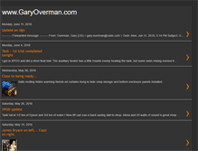 Tablet Screenshot of garyoverman.blogspot.com