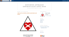 Desktop Screenshot of estudiosastralesespirituales.blogspot.com