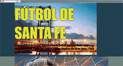 Desktop Screenshot of futboldesantafe.blogspot.com