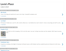 Tablet Screenshot of lexiesplace-jh.blogspot.com
