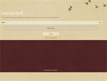 Tablet Screenshot of justkatstuff.blogspot.com