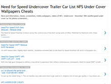 Tablet Screenshot of need-for-speed-nfs-undercover.blogspot.com