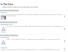 Tablet Screenshot of inthecove.blogspot.com