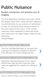 Mobile Screenshot of nuisance.blogspot.com