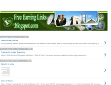 Tablet Screenshot of freeearninglinks.blogspot.com