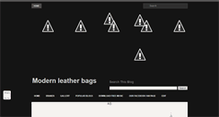 Desktop Screenshot of modernleatherbags.blogspot.com