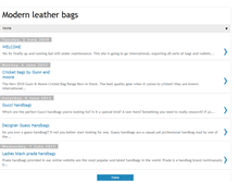 Tablet Screenshot of modernleatherbags.blogspot.com