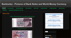 Desktop Screenshot of banknotegallery.blogspot.com