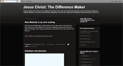 Desktop Screenshot of be-a-difference-maker.blogspot.com