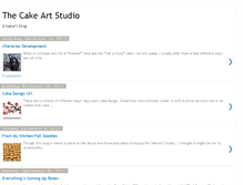 Tablet Screenshot of cakeartstudio.blogspot.com