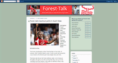 Desktop Screenshot of forest-talk.blogspot.com