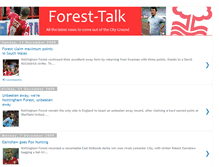 Tablet Screenshot of forest-talk.blogspot.com