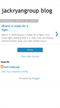 Mobile Screenshot of jackryangroup.blogspot.com