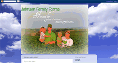 Desktop Screenshot of johnsonfamilyfarms2007.blogspot.com