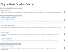 Tablet Screenshot of mariaescudero.blogspot.com