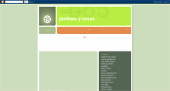 Desktop Screenshot of jardinesycasas.blogspot.com