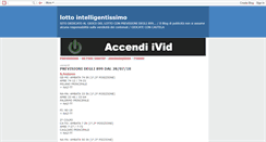 Desktop Screenshot of lottointellegente.blogspot.com