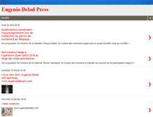 Tablet Screenshot of eugeniadeladpress.blogspot.com