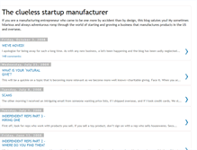 Tablet Screenshot of cluelessentrepreneur.blogspot.com