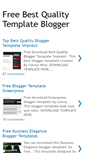 Mobile Screenshot of blogger-layout-templates.blogspot.com