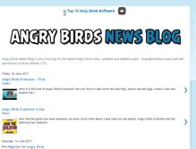 Tablet Screenshot of angrybirdsnews.blogspot.com