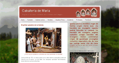 Desktop Screenshot of caballeriademaria.blogspot.com