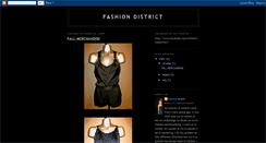 Desktop Screenshot of myfashiondistrict.blogspot.com