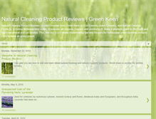 Tablet Screenshot of greenkeen.blogspot.com