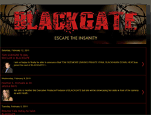 Tablet Screenshot of blackgatemovie.blogspot.com