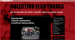 Desktop Screenshot of colectivo-elsa-torres.blogspot.com