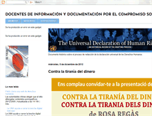 Tablet Screenshot of docentesdocumentacioncompromiso.blogspot.com