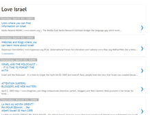 Tablet Screenshot of loveisrael.blogspot.com