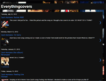 Tablet Screenshot of everything-covers.blogspot.com