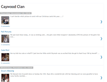 Tablet Screenshot of caywoodclan.blogspot.com