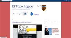 Desktop Screenshot of eltopologico.blogspot.com