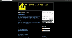 Desktop Screenshot of crosswalkcrosstalk.blogspot.com